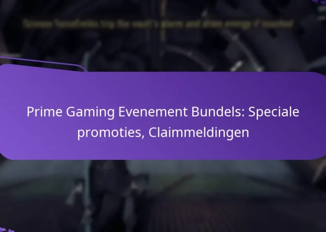 Prime Gaming Evenement Bundels: Speciale promoties, Claimmeldingen
