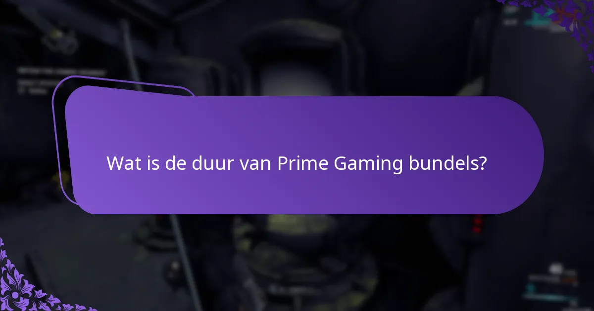 Wat zijn de soorten beloningen die beschikbaar zijn in Prime Gaming bundels?